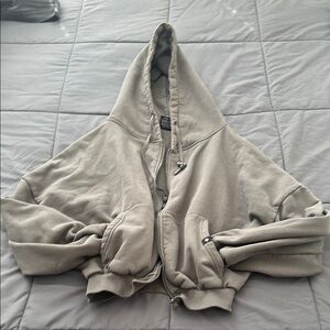 POPFLEX Gray Bomber Jacket